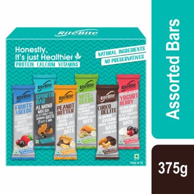 Nutrition Assorted Bar (Pack of 10) - 375gm