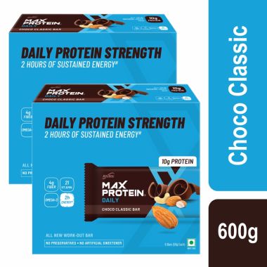 RiteBite Max Protein: Daily Choco Classic [Pack of 12] - 600gm
