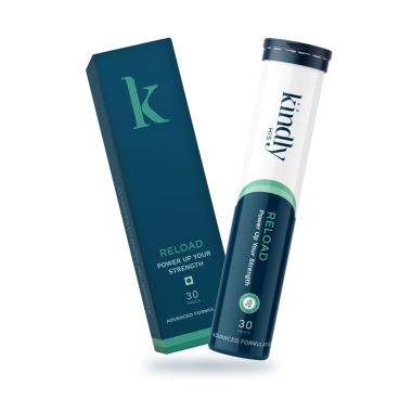 Kindly Health: Reload - Essential Erection Booster - 30 Tablets