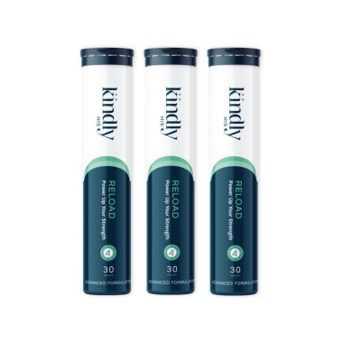 Kindly Health: Reload - Essential Erection Booster - Pack of 3 (90 Tablets)