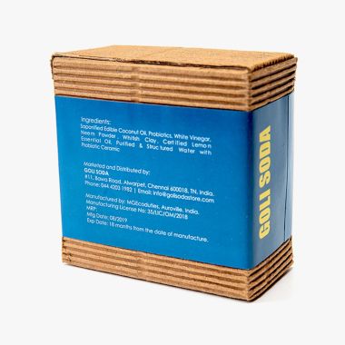 GOLI SODA: Coconut Coir Scrub And Probiotic Dishwash Bar - Exclusive Combo