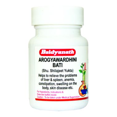 Baidyanath: Arogyavardhini Bati - 80 Tablet