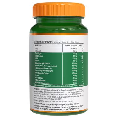 Pure Nutrition: Vegan Glucosamine Tablets - 60 Tablets