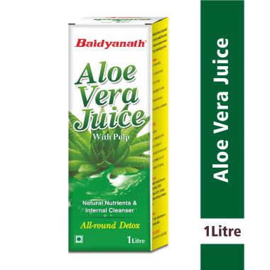 Baidyanath: Aloe Vera Juice - All Natural tonic for Immunity |Better digestion and Glowing skin- 1L