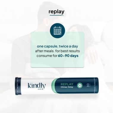 Kindly Health: Replay - Natural Stamina Enhancer - 30 Tablets