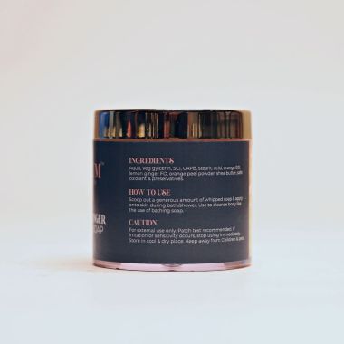 Earthhium: Orange Lemon Ginger Whipped Cream Soap