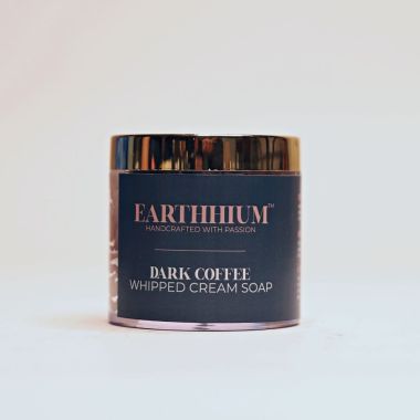 Earthhium: Dark Coffee Whipped Cream Soap