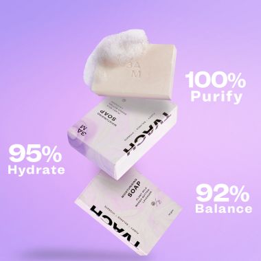 3AM: Moisturising soap - 75gm (Pack of 2)