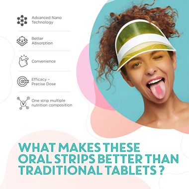 Nutrizoe: Calm The Chums Pms Oral Strips - 30 Strips