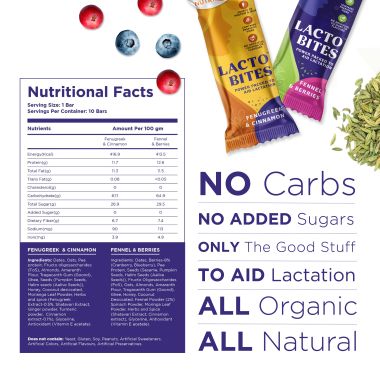 Nutrizoe: Lactobites - Pack Of 10 - 450gm