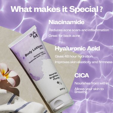 3AM: Body lotion