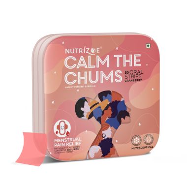 Nutrizoe: Calm The Chums Pms Oral Strips - 30 Strips