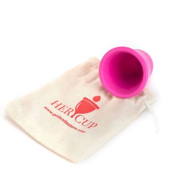 GOLI SODA: Her Cup Reusable Menstrual Cup for Women - Fushia