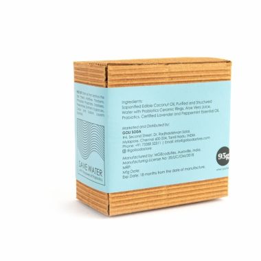 GOLI SODA: All Natural Probiotics Shave Bar - 90gm (Pack Of 2)