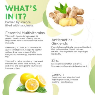 Nutrizoe: Nail The Nausea - 30 Strips