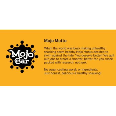 MOJO BAR: Fruit & Nut Bar + Fibre - Pack of 15