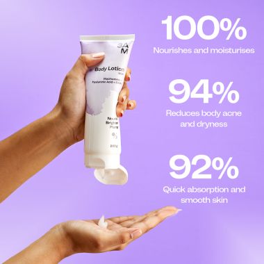 3AM: Body lotion