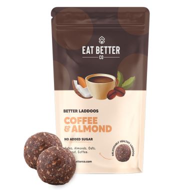 Eat Better: Better Laddoos Coffee & Almonds - 200gm