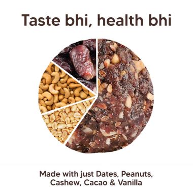 Eat Better: Better Laddoos Peanut & Chocolate - 70gm