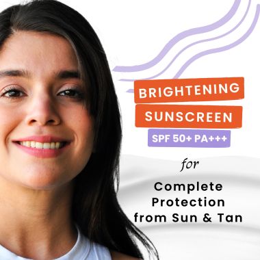 Foxtale: Essentials Brightening SPF 50 Sunscreen - 50ml