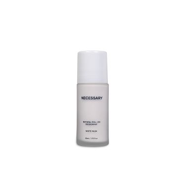 Necessary: Natural Roll-On Deodorant White Musk - 50ml