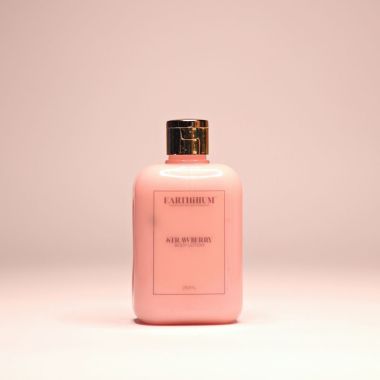Earthhium: Strawberry Body Lotion