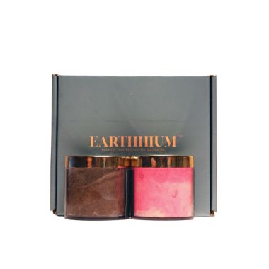 Earthhium: Coffee & Rose Body Scrub - Set of 2