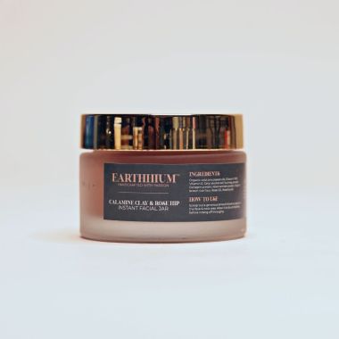 Earthhium: Calamine Clay & Rosehip Pore Instant Facial Jar