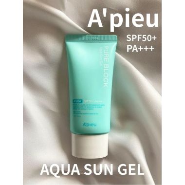 Apieu: Pure Block Aqua Sun Gel SPF50+ & Pa+++ - 50ml