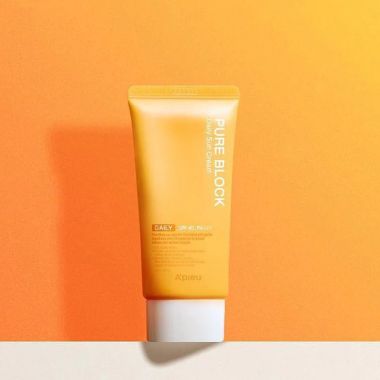 Apieu: Pure Block Natural Daily Sun Cream SPF45/PA+++ - 50ml