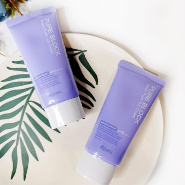 Apieu: Pure Block Water Proof Sun Cream SPF50+ & Pa+++ - 50ml