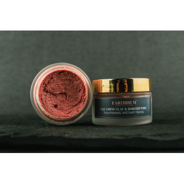 Earthhium: Calamine Clay & Rosehip Pore Instant Facial Jar