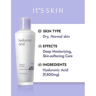 Its Skin: Hyaluronic Acid Moisture Emulsion - 150ml
