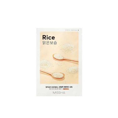 Missha: Airy Fit Sheet Mask (Rice) - 19ml