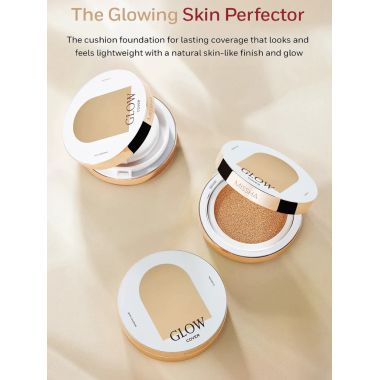 Missha: Glow Cushion Light No.21N Vanilla SPF37 PA+++ - 13gm