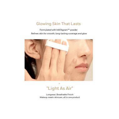 Missha: Glow Cushion Light No.23 Sand SPF37 PA+++ - 13gm