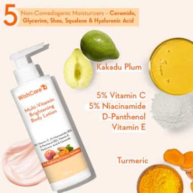 WishCare: Multi-Vitamin Brightening Body Lotion - 200ml