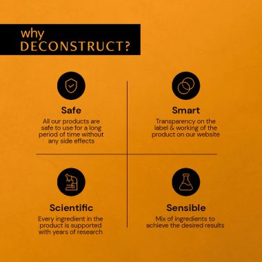 Deconstruct Skincare: Tinted Mineral Sunscreen - SPF 55+ and PA++++ - 50gm