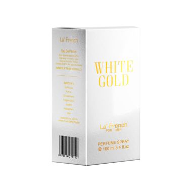 La' French: White Gold Eau De Perfum - 100ml