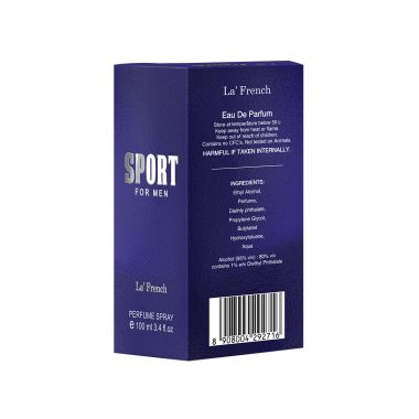 La' French: Sport Eau De Perfum - 100ml