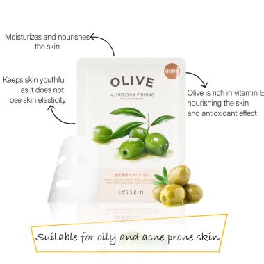 Its Skin: The Fresh Mask Sheet Olive - 20ml