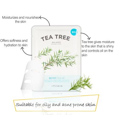Its Skin: The Fresh Mask Sheet Tea Tree - 20ml