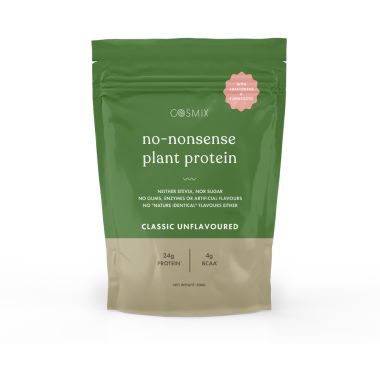 COSMIX: No-nonsense Plant Protein - Classic Unflavored - 500 gm