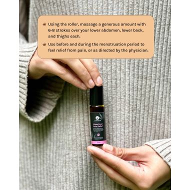 India Hemp Organics: Cannabliss Menstrul Pain Relief - 10ml