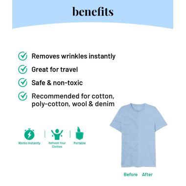 Born Good: Fabric Wrinkle Remover - Plant-Based & Safe - 100ml