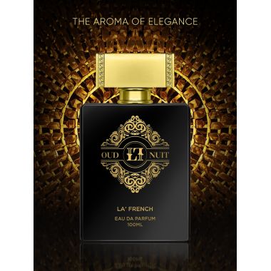 La' French: Oud Nuit Eau De Perfum for Men and Women - 100ml