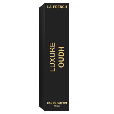 La' French: Luxure Oud With Long Lasting Fragrance Perfume for Men & Women - 10ml