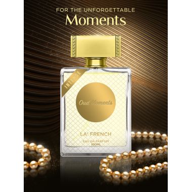 La' French: Oud Moment Eau De Perfum for Men and Women - 100ml