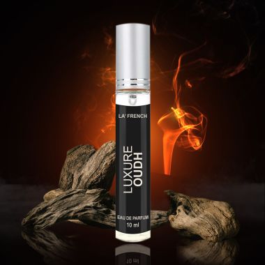 La' French: Luxure Oud With Long Lasting Fragrance Perfume for Men & Women - 10ml