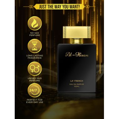 La' French: Al Hisan Eau De for Men and Women - 100ml